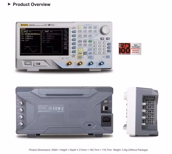 Rigol Signal Generator Dg4062 60MHz Arbitrary Waveform Function Generator